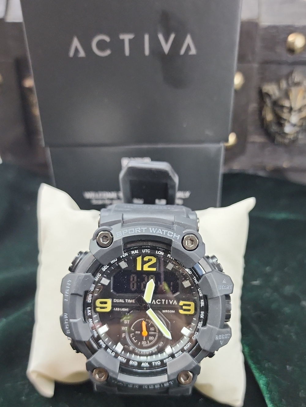 Activa X Invicta BlackOps Digital-Analog Men's Sport Watch